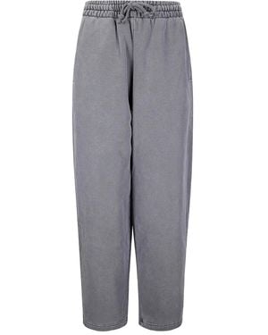 Samsøe & Samsøe Pantalones Sava con cinturilla elástica - Gris