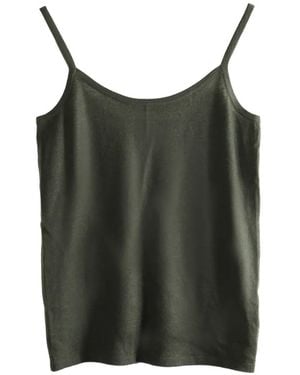 Frenckenberger ファインニット タンクトップ - ブラック