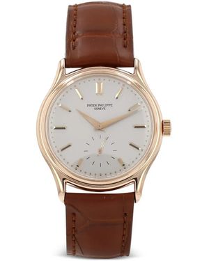 Patek Philippe 1990S Calatrava 32Mm Watch - White