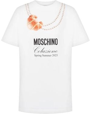 Moschino T-Shirt With Print - White