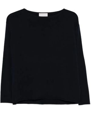 Hemisphere Jersey Con Cuello Redondo - Negro