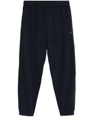 Chocoolate Logo-Patch Track Pants - Blue