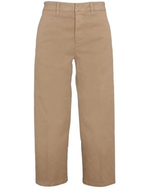Department 5 Button-Pocket Trousers - Natural
