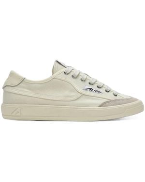 Autry Windscape Low Lace-Up Sneakers - White