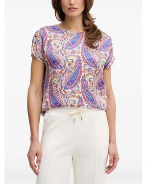 MARC AUREL Blouse À Imprimé Cachemire - Multicolour