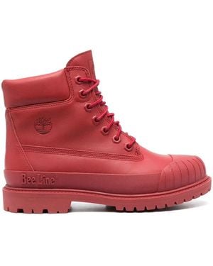 Timberland Botas Gum-Toe de x Bee Line - Rojo