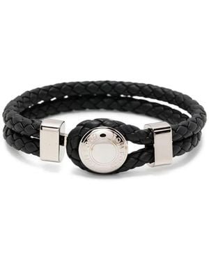 Tom Ford Bracelet À Design Tissé - Noir