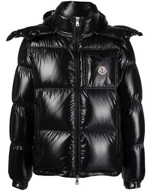 Moncler Montbeliard Hooded Short Down Jacket - Black