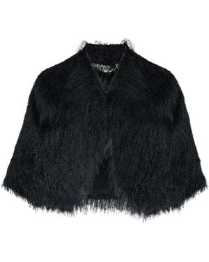 By Malene Birger Chaqueta con flecos - Negro