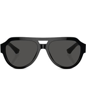 Dolce & Gabbana パイロット サングラス - ブラック