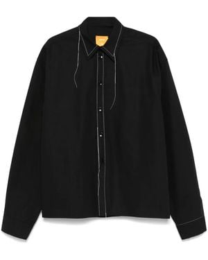 AIREI コットン シャツ - ブラック