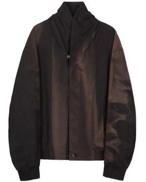 JiyongKim Shawl-Collar Jacket - Black
