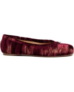 Maison Margiela Tabi Ballet Flats - Red