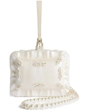 Simone Rocha Pochette Pillowcase - Blanc
