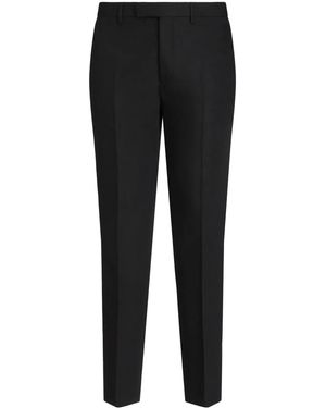 Etro Pantaloni Sartoriali Slim - Nero