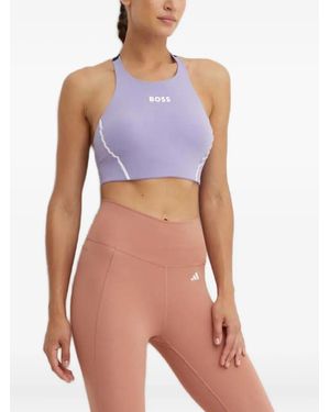 BOSS Racer-back Sports Bra - ブルー