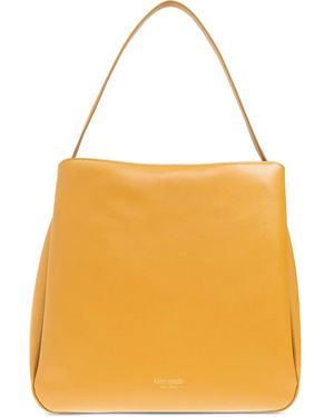 Kate Spade Leather Tote Bag - Yellow