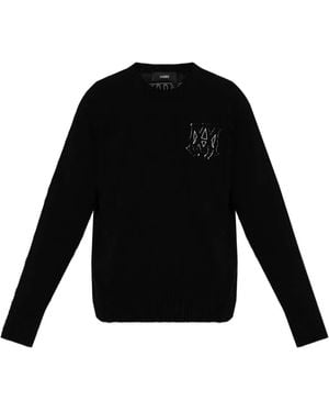 Amiri Ma Crew-Neck Sweater - Black