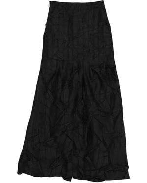 MEDEA Wrinkled Maxi Skirt - Black