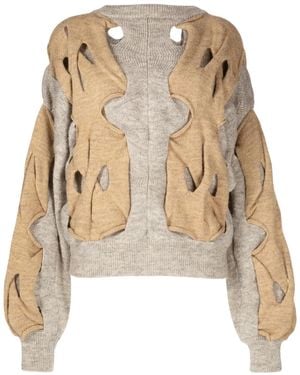 Toga Jersey con paneles y aberturas - Neutro