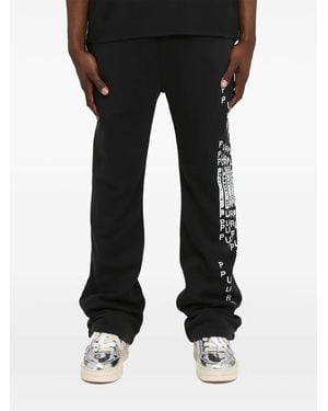 Purple Brand Mwt Fleece Pant - Black