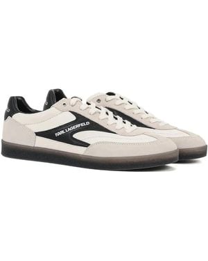 Karl Lagerfeld Lace-Up Sneakers - White
