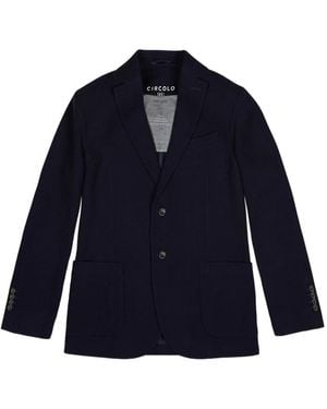 Circolo 1901 Single-Breasted Blazer - Blue