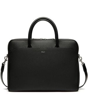 Bally ロゴ ビジネスバッグ - ブラック