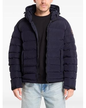 Napapijri Hooded Padded Jacket - Blue