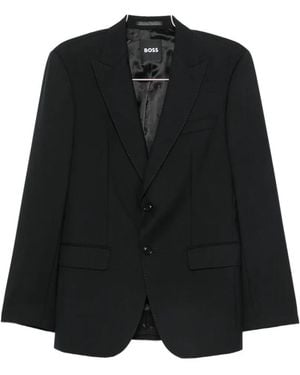 BOSS Notch-Lapel Two-Piece Suit - Black