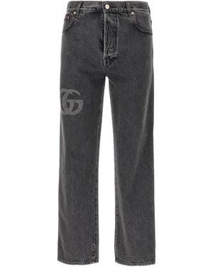 Gucci Slim-Fit Jeans - Grijs
