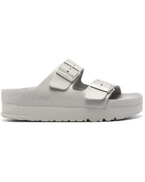 Birkenstock Arizona Platform Sandals - White