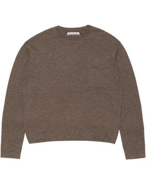 Acne Studios Cashmere Jumper - Brown
