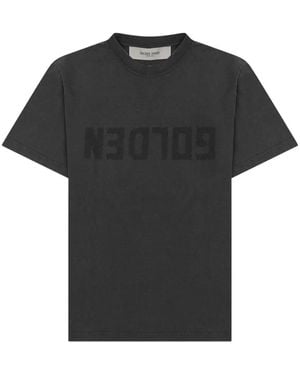 Golden Goose Logo-Patch T-Shirt - Black