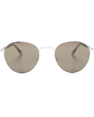 Mykita Occhiali Da Sole Tondi Tate - Grigio