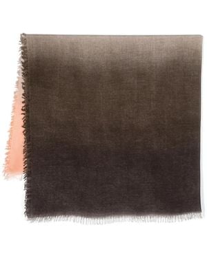 Faliero Sarti Krissy Degradé Frayed Scarf - Brown