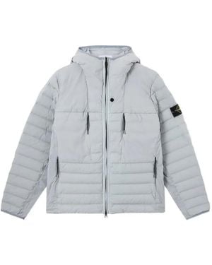Stone Island 4100107 Seamless Tunnel Nylon Down-Tc - Grey
