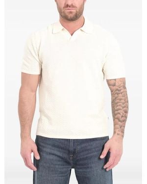 NN07 Paul Ss Textured T-Shirt - White