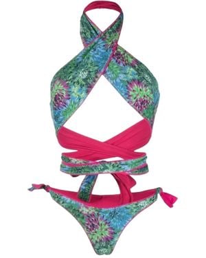 Reina Olga Floral-Print Bikini (Set Of Two) - White