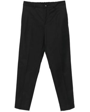 Moncler Technical Cotton Blend Trousers - Black