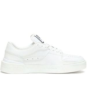 Dolce & Gabbana Leather Trainer - White