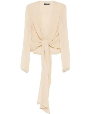 La Petite Robe Di Chiara Boni Takao Blouse - Natural