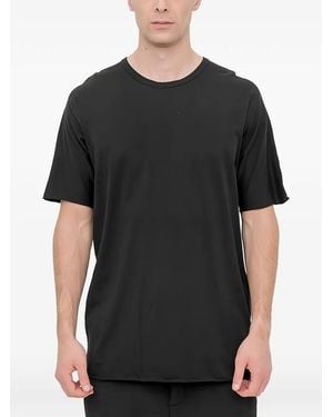 69 by Isaac Sellam Horizon cotton T-shirt - Schwarz