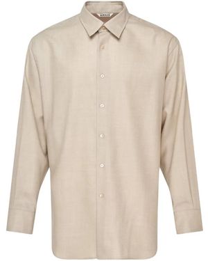 AURALEE Long-Sleeves Shirt - White