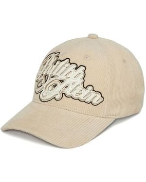 Philipp Plein Corduroy Logo Cap - Natural