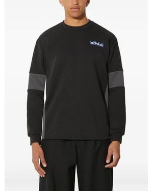 adidas Sweater Met Colourblocking - Zwart