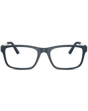 Polo Ralph Lauren Rectangle-Frame Glasses - Blue