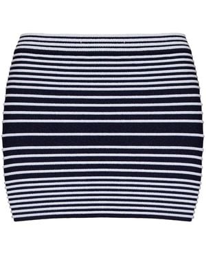 retroféte Minette Minirock - Blau
