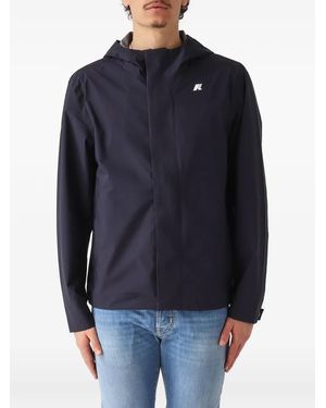K-Way Veste À Capuche - Bleu