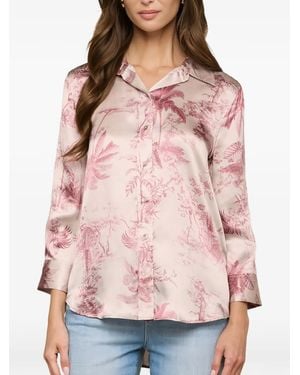 L'Agence Blouse Dani En Soie - Pink